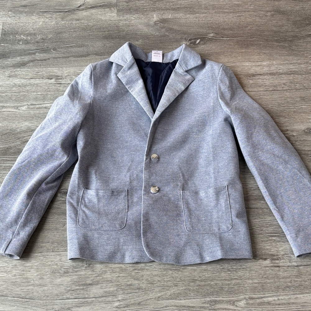 Boys Blazer with Two-Button Closure